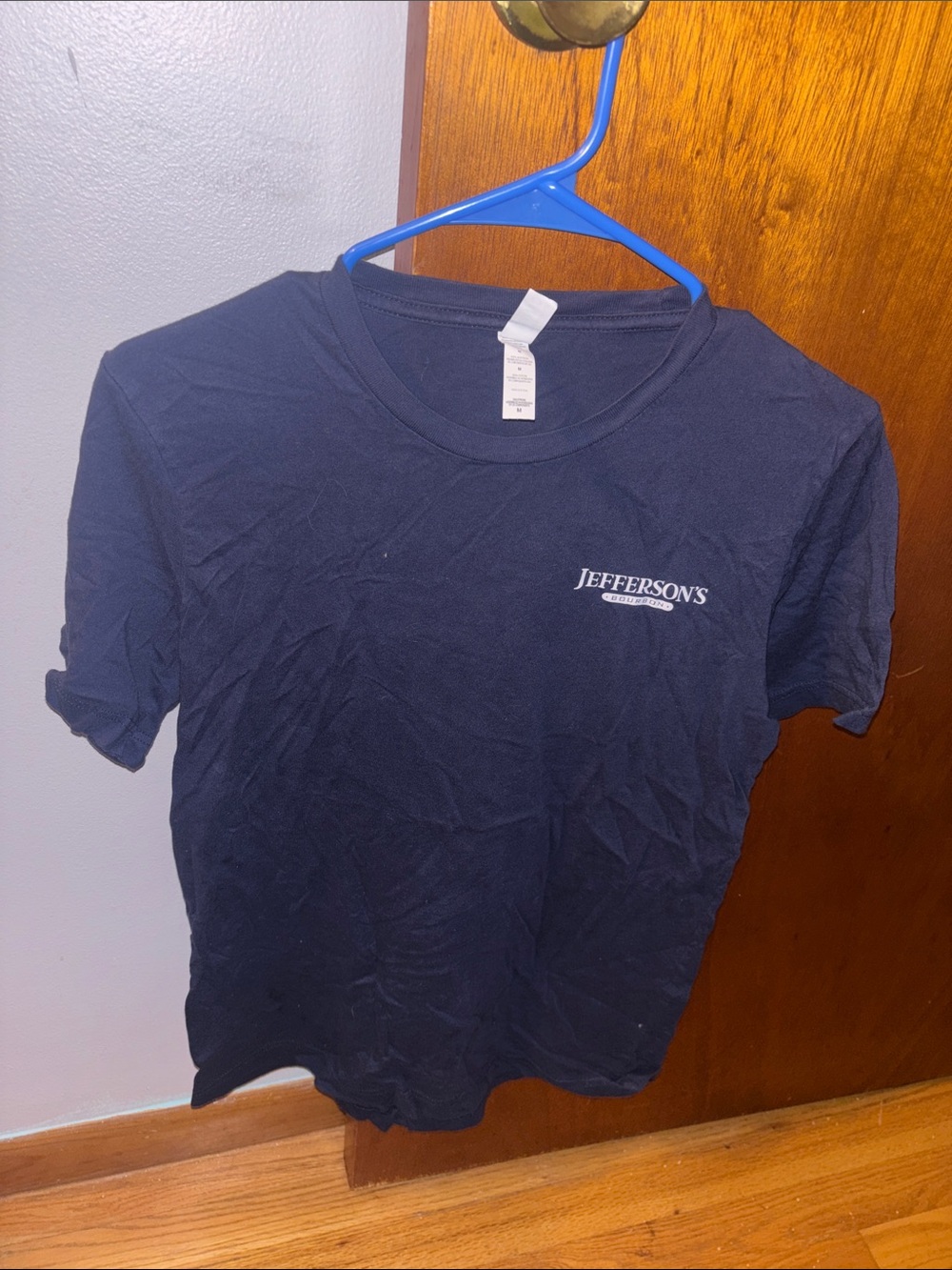 Bella Canvas Navy Crewneck T‑Shirt